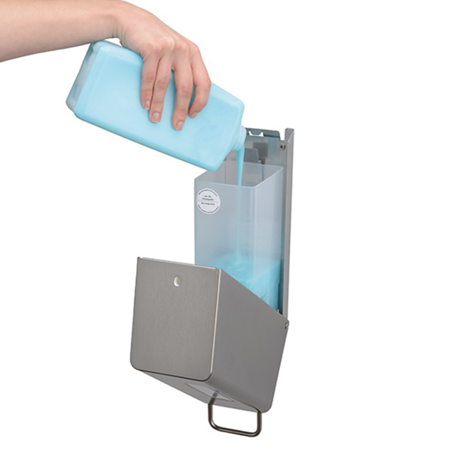 Dávkovač mýdla a dezinfekce SanTRAL NSU 5 E/S, 0,6 l
