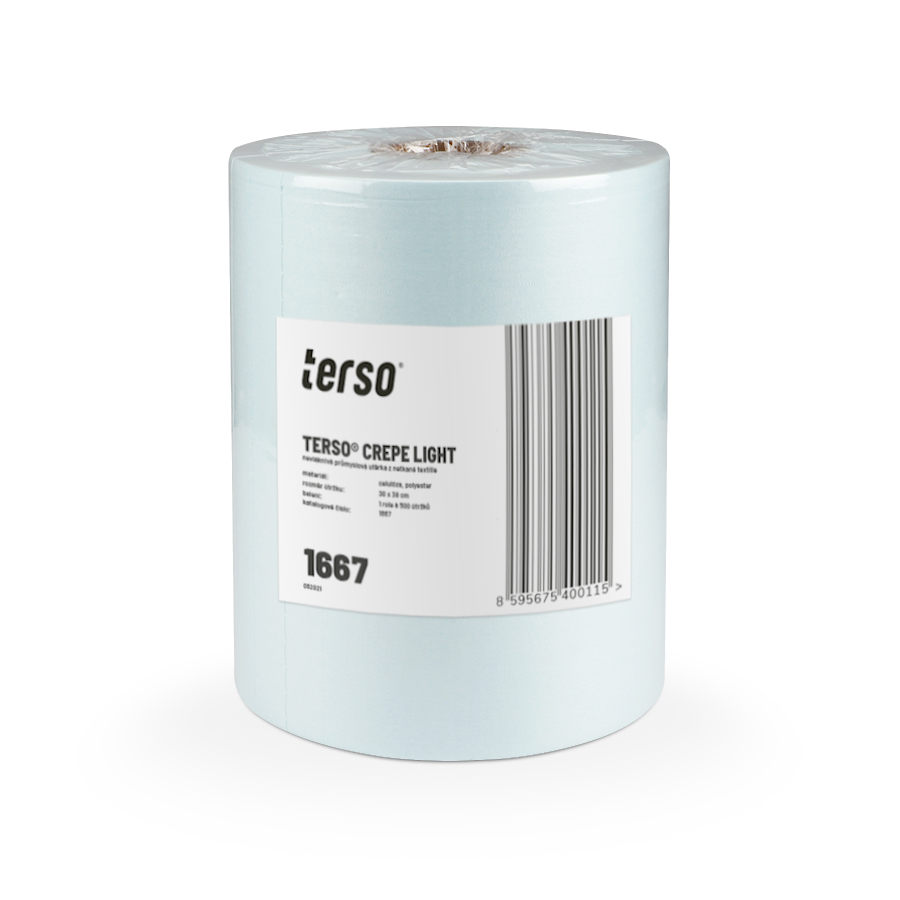 Netkané utěrky TERSO Crepe Light | 1 x 500 útržků