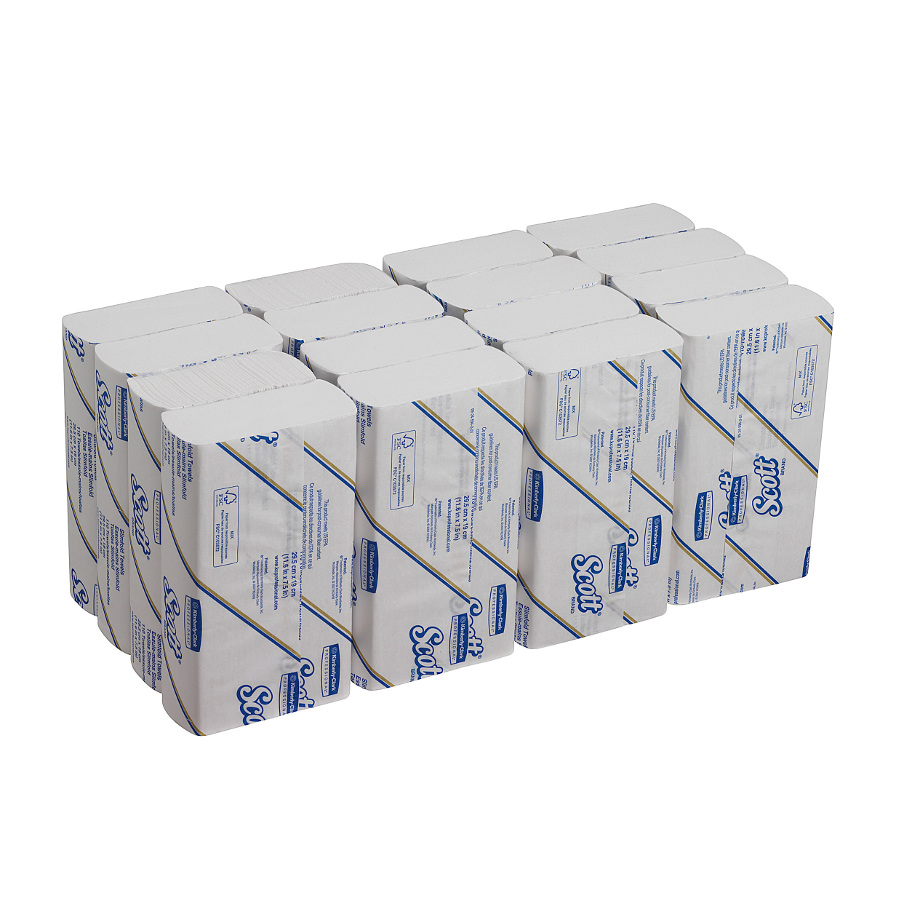 Papírové ručníky Scott Slimfold | 16 x 110 ručníků