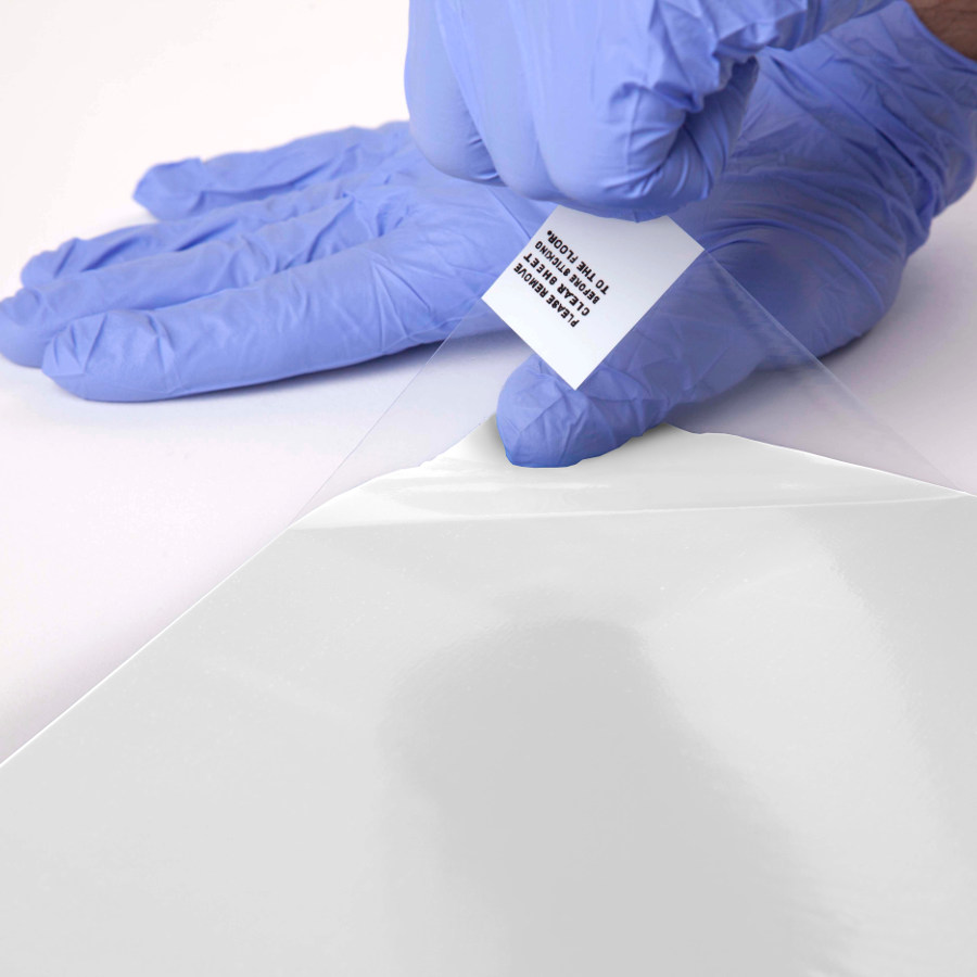 Strhávací rohož ARIOSO STICKY MAT |  60 x 115 cm, bílá