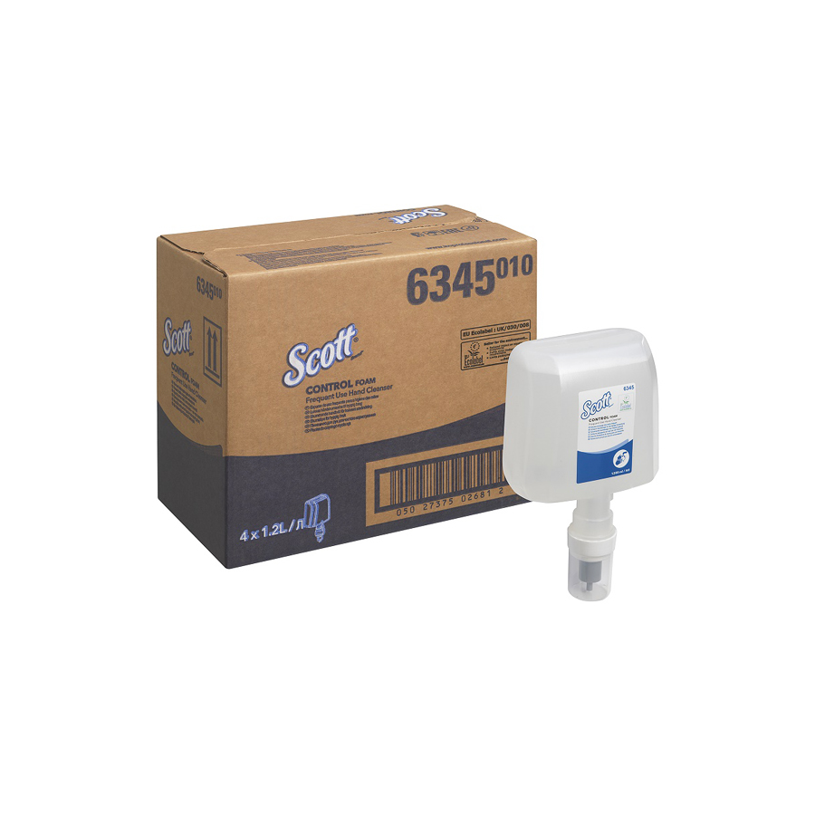 Pěnové mýdlo KC SCOTT CONTROL, 4 x 1,2 l lahev
