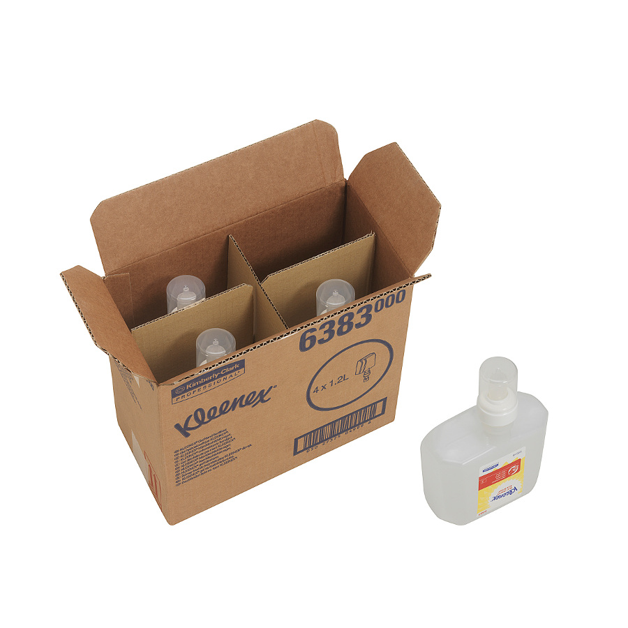 Dezinfekce rukou Kleenex Gel | 4 x 1,2 l