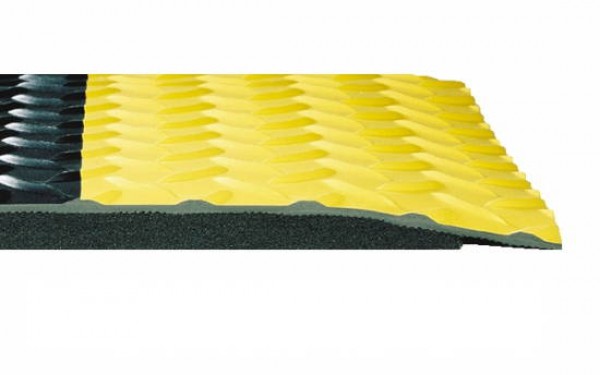 Rohož Cushion Trax , 0,91 x  1,5 m, černá/žlutá