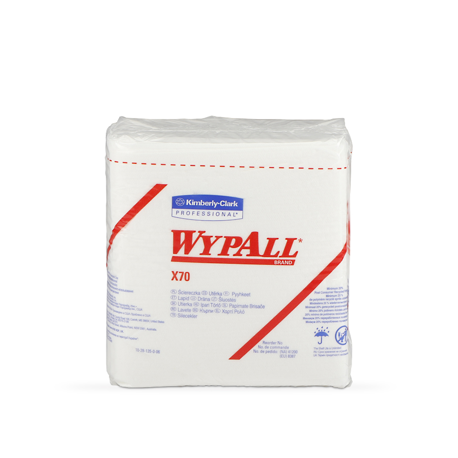 Netkané utěrky WypAll X70 | 12 x 76 utěrek