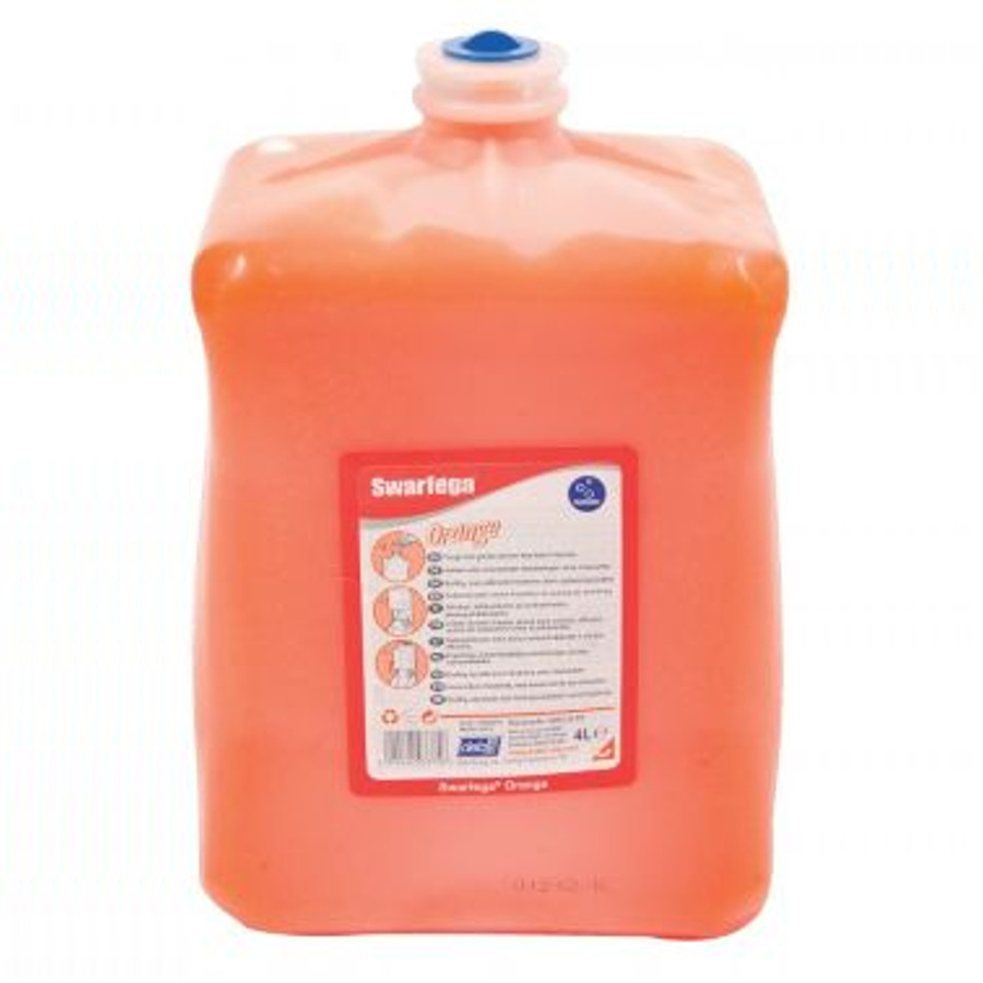 Abrazivní mýdlo SWARFEGA ORANGE, 4 x 4 l lahev