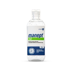 Dezinfekce rukou MANEPT Gel | 20 x 100 ml