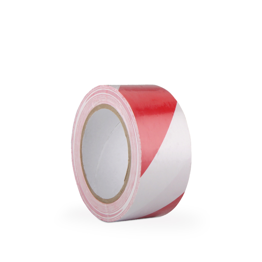 Páska ARIOSO TAPE 50 mm x 33  m, bílo/červená, vyznačovací,