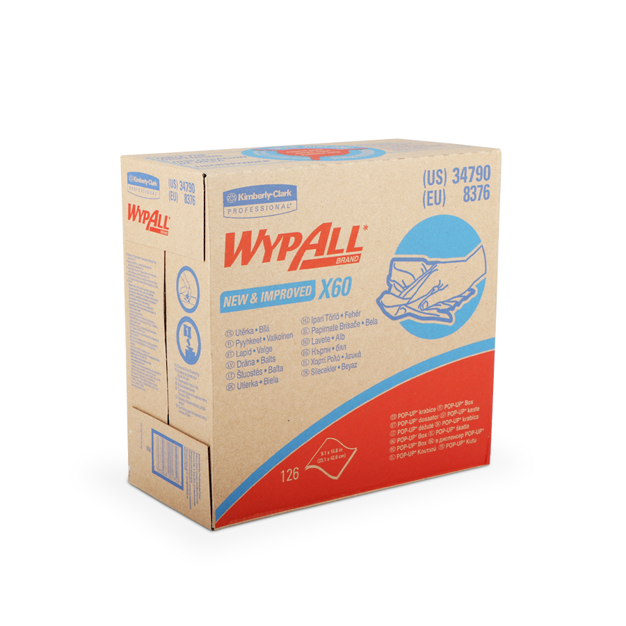 Netkané utěrky WypAll X60 | 10 x 126 utěrek