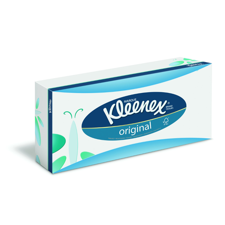 Papírové kapesníčky Kleenex original | 12 x 72 kapesníčků