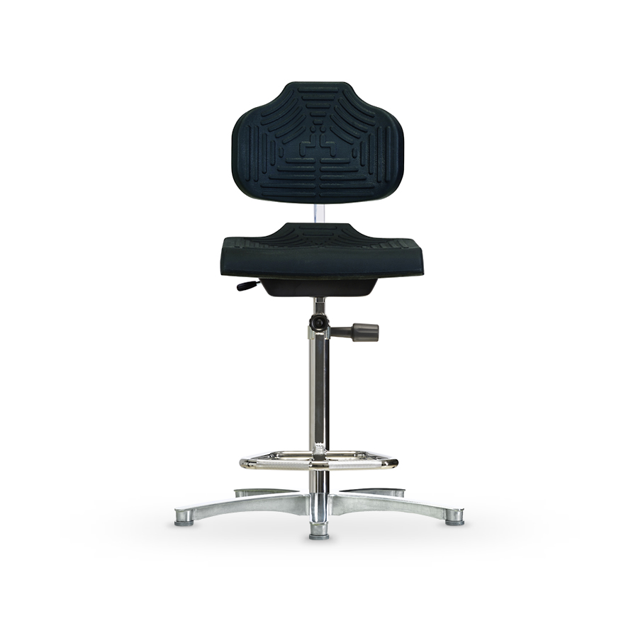 Židle CLASSIC WS 1211 GMP, polyuretanová, s kluzáky, vysoká