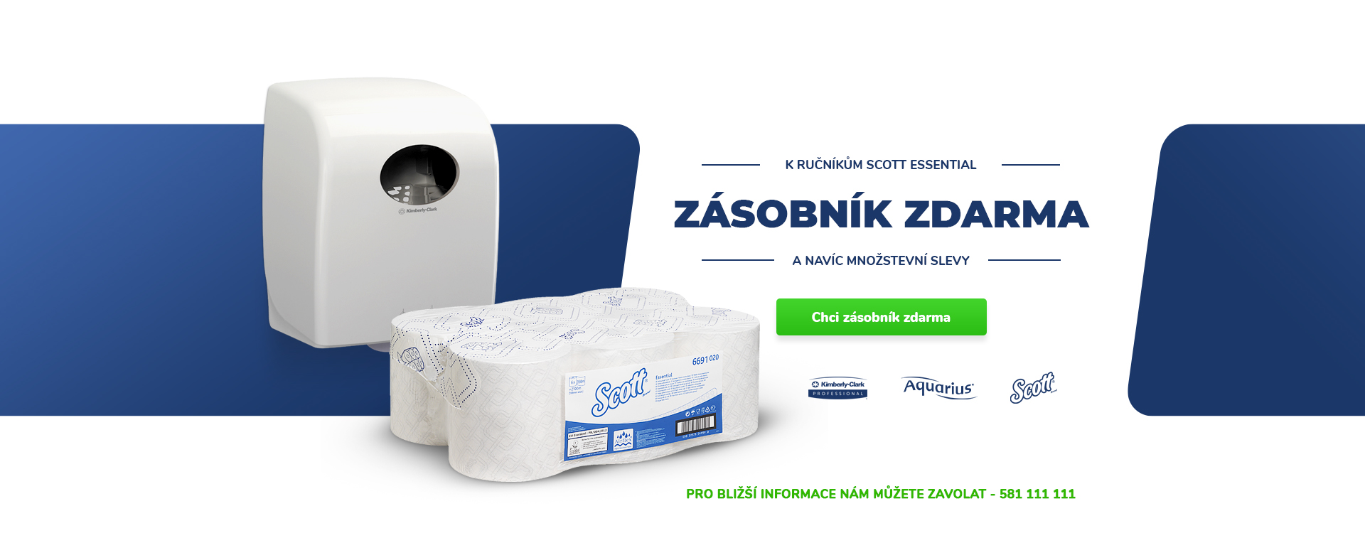 Zásobník na papírové ručníky Aquarius 7375